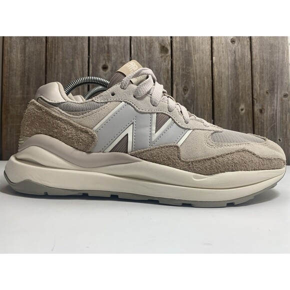 Size 10 - New Balance 57/40 Moonbeam Mindful Grey Mens Shoes - Picture 1 of 10